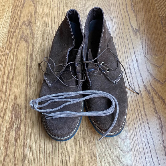Clarks Frelan Hi boots brown suede 8.5 M - Picture 9 of 14